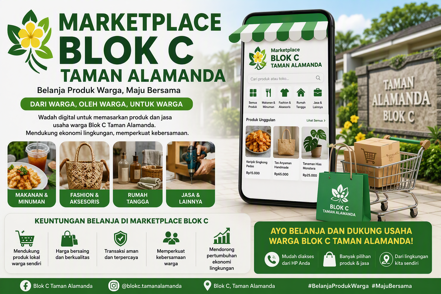 Tentang Kami Marketplace Blok C Taman Alamanda